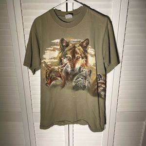Vintage Wolf Graphic Tee